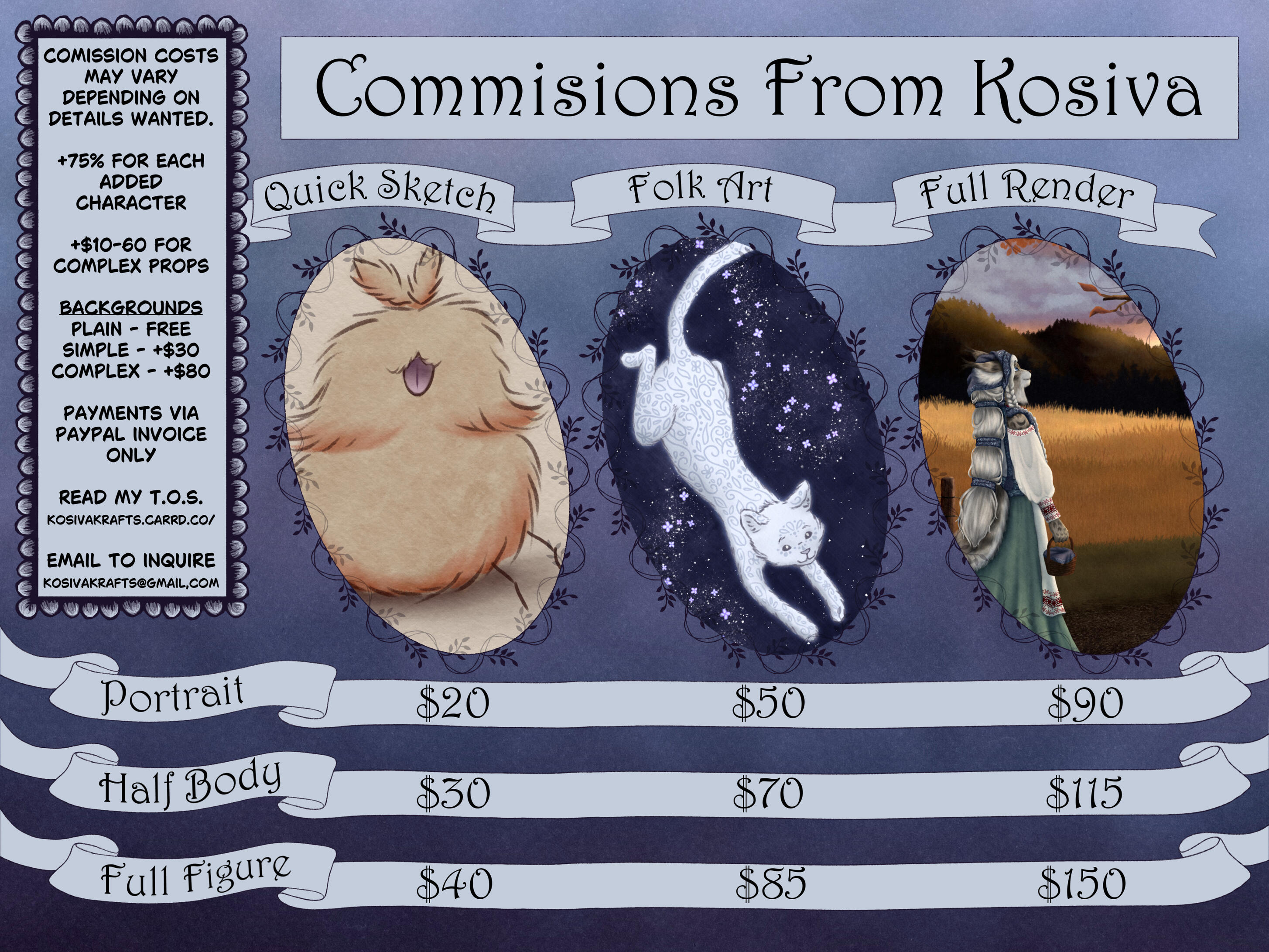 Commisions